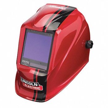 LINCOLN ELECTRIC Welding Helmet Red 3350 Series, 54EE88