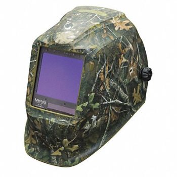 LINCOLN ELECTRIC Welding Helmet Camouflage Graphic Green, 54EE95