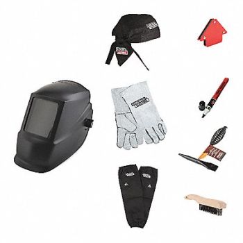 LINCOLN ELECTRIC Welding Helmet Kit Universal Plastic, 54EF37
