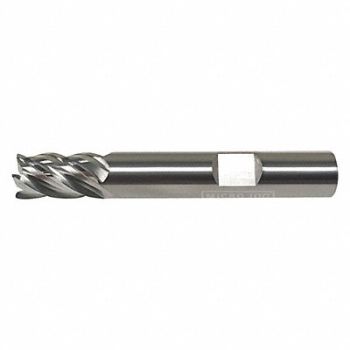 MICRO 100 Sq. End Mill Single End Carb 1/4, 54FE29