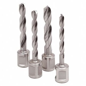 SLUGGER BY FEIN Twist Drill Bit Sets HSS Material 4 pcs., 54FH02