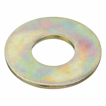 GRAINGER APPROVED USSWsh ZncY Stl 3/8 in 1x0.083in 100PK, 54FV74