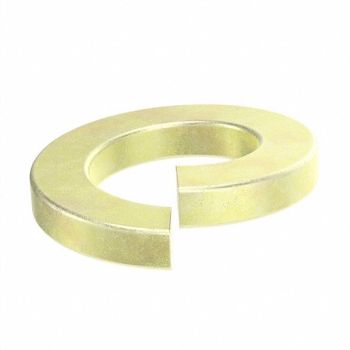 GRAINGER APPROVED SpltLkWsh ZncY SprgStl 3/8 0.68 3400PK, 54FW06