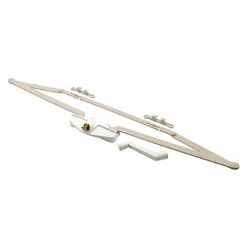 TRUE HARDWARE Casement Window Operator White 25-1/2 L, 54GA29