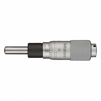 MITUTOYO Micrometer Head 0 to 1/2 Range Steel, 54GE49