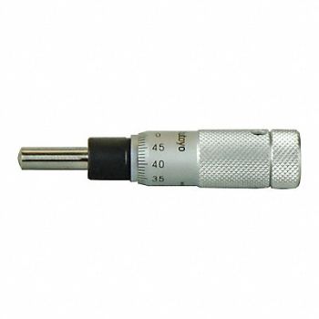 MITUTOYO Micrometer Head 0 to 13mm Range Steel, 54GE52