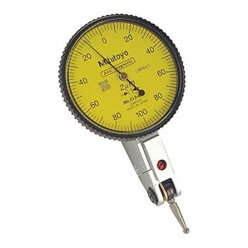 MITUTOYO Dial Test Indicator 40mm Dial Yellow, 54GE81