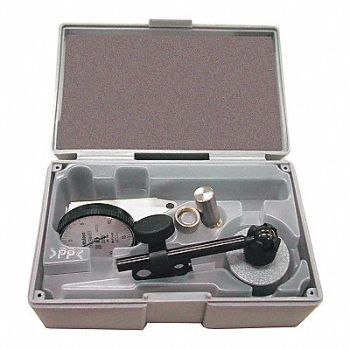 MITUTOYO Dial Test Indicator Set 3/8 Dial White, 54GE83