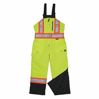 TOUGH DUCK Bib Overalls Mens Waist 43 to 45, 54GX94