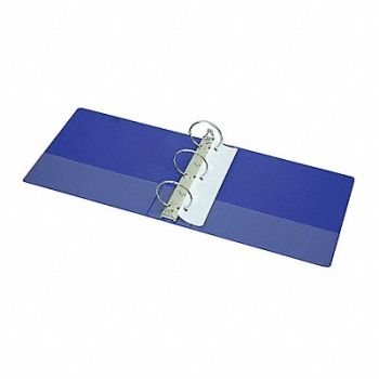 ABILITY ONE 3-Ring Binder 3 Blue, 54HD34