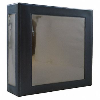ABILITY ONE 3-Ring Binder 1/2 Navy, 54HD44