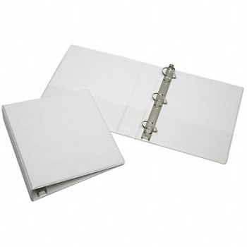 ABILITY ONE 3-Ring Binder 3 Black, 54HD71