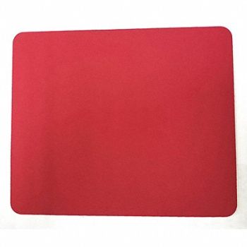 ABILITY ONE Mouse Pad Red Standard, 54HD52