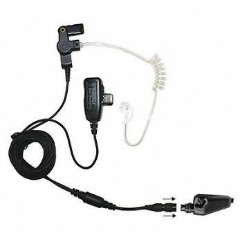 EARPHONE CONNECTION Surveillance Kit Black, 54HH74