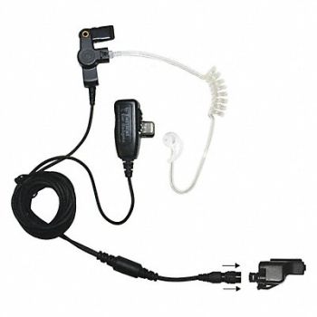 EARPHONE CONNECTION Surveillance Kit Black, 54HH76