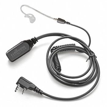 EARPHONE CONNECTION Short Tube Lapel Microphone Black, 54HH79