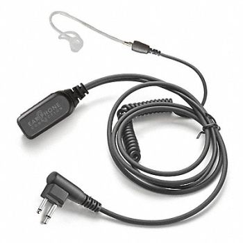 EARPHONE CONNECTION Short Tube Lapel Microphone Black, 54HH80