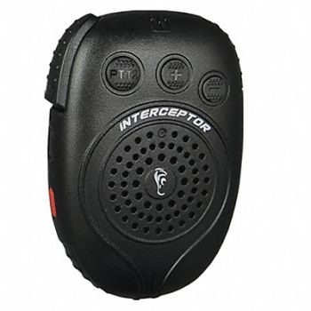 EARPHONE CONNECTION Interceptor Speaker Microphone Black, 54HH99