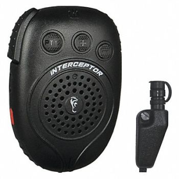 EARPHONE CONNECTION Interceptor Speaker Microphone Black, 54HJ01