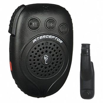 EARPHONE CONNECTION Interceptor Speaker Microphone Black, 54HJ04