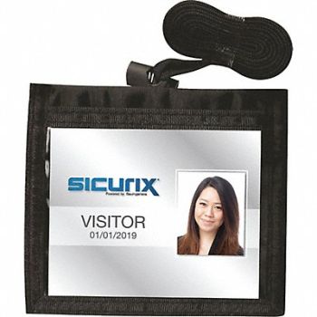SICURIX Badge Holder Horizontal PK12, 54HP72