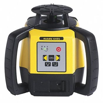 LEICA RUGBY Rotary Laser Level D-Cell/Li-Ion Battery, 54HU22