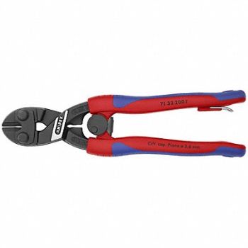 KNIPEX Mini Bolt Cutter 8 Overall Length, 54JD70