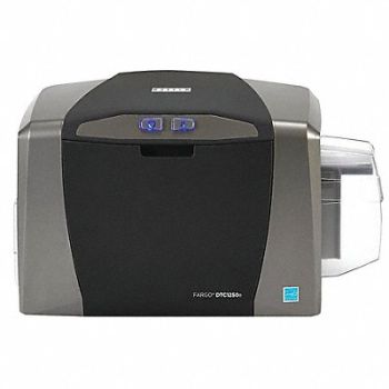 SICURIX ID Card Printer Black/Gray For PC or MAC, 54JE02