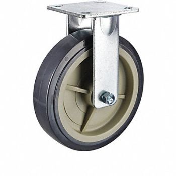 GRAINGER APPROVED Standard Plate Caster Rigid 1000 lb., 54JE10