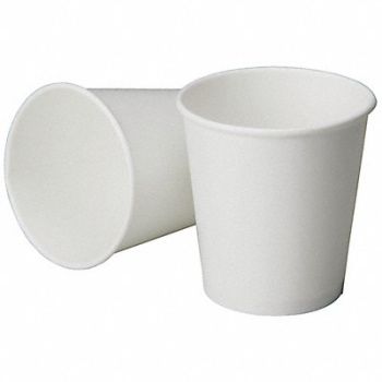 ABILITY ONE Disposable Hot Cup 12 oz White PK1000, 54JF55