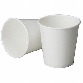 ABILITY ONE Disposable Hot Cup 10 oz White PK1000, 54JF56