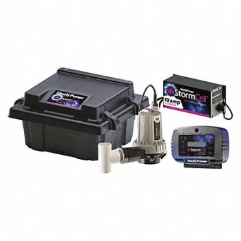 LIBERTY PUMPS Back-up Pump 12VDC No Switch 1-1/2 FNPT, 54JG91