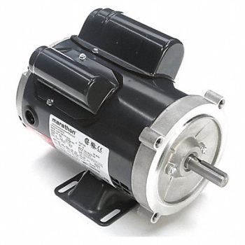 MARATHON MOTORS GP Motor 1/2 HP 1 725 RPM 115/230V 56C, 54JH43