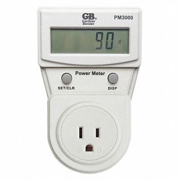 GARDNER BENDER Energy Management Device 8 D 125VAC LCD, 54JH72