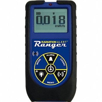 RADIATION ALERT Radiation Survey Meter LCD NIST, 54JJ20