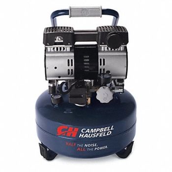 CAMPBELL HAUSFELD Portable Air Compressor 6 gal Pancake, 54JK62