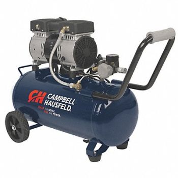 CAMPBELL HAUSFELD Portable Air Compressor 8 gal Hot Dog, 54JK63