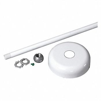 COLUMBIA LIGHTING Stem and Canopy For Striplights 18 L, 54PL86
