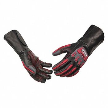 LINCOLN ELECTRIC Welding Gloves 2XL/11 PR, 54RY22