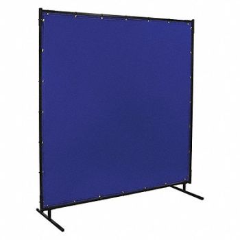 STEINER Welding Screen 6 ft H 6 ft W Blue, 54TA82