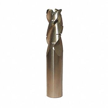 GRAINGER APPROVED End Mill Uncoated 0.312 Shank Dia, 54RW30