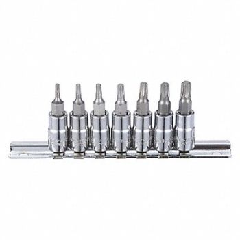 WESTWARD Skt Bt St Stl StSz 1/4 in DrSz 1/4 in, 54TN14