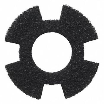 I-MOP Stripping Pad Blk 9 Pad Trapezoid PK10, 488Z07