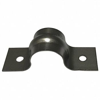 GRAINGER APPROVED Pipe Strap Two-Hole Steel 3/8 Pipe Size, 54TU18