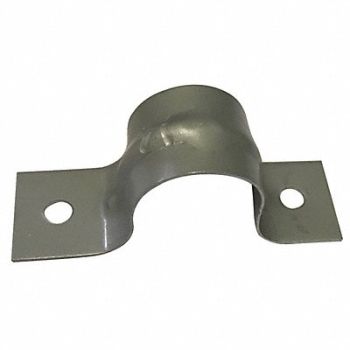 GRAINGER APPROVED Pipe Strap Two-Hole Steel 1/2 Pipe Size, 54TU19