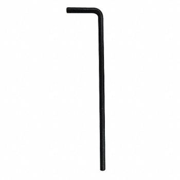 WESTWARD Hex Key L SAE 1/8 3-47/64 L Blk Oxide, 54TU57