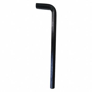 WESTWARD Hex Key L SAE 7/16 7-31/64 L Blk Oxide, 54TU66