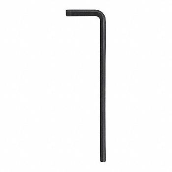 WESTWARD Hex Key L Metric 5mm 4-9/16 L Blk Oxide, 54TU92