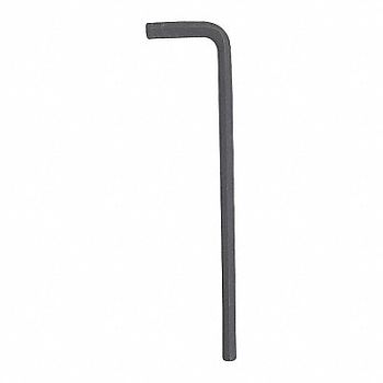 WESTWARD Hex Key L Metric 8mm 6-7/32 L Blk Oxide, 54TU94