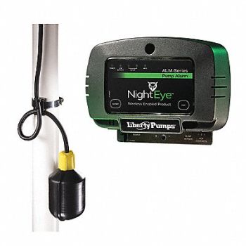 LIBERTY PUMPS Level Alarm Audio/Visual/App 115VAC 86dB, 54TY45